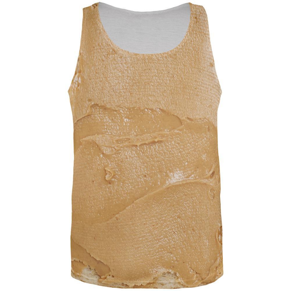 Halloween Peanut Butter Costume All Over Adult Tank Top
