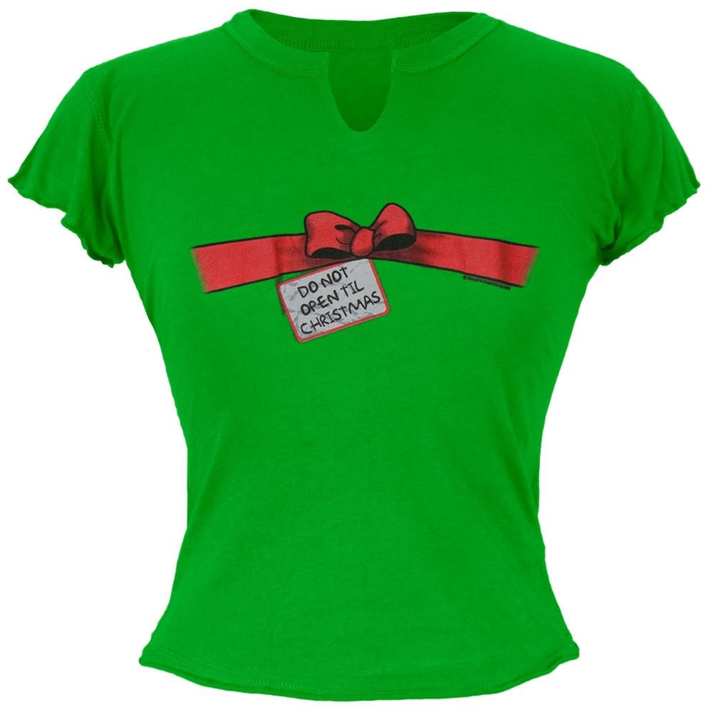 Open Til Christmas Juniors T-Shirt