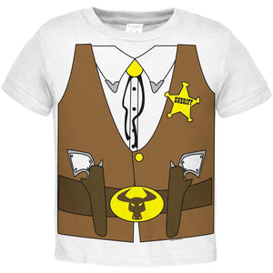 Sheriff Costume Toddler T-Shirt