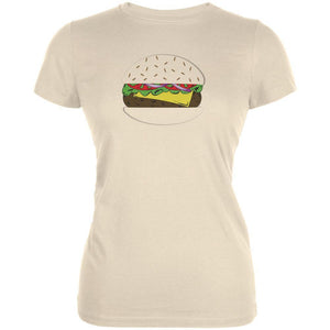 Halloween Cheeseburger Juniors T-Shirt