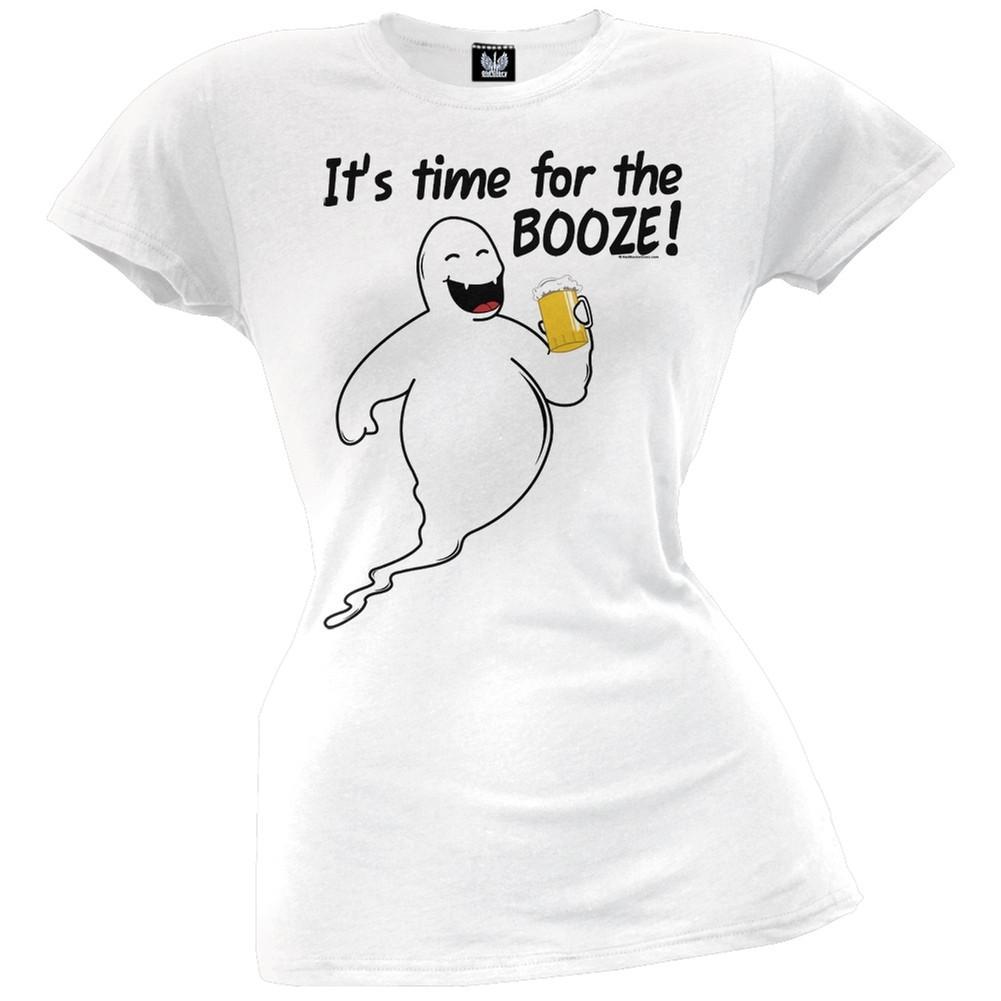 Halloween Time For Booze Juniors T-Shirt