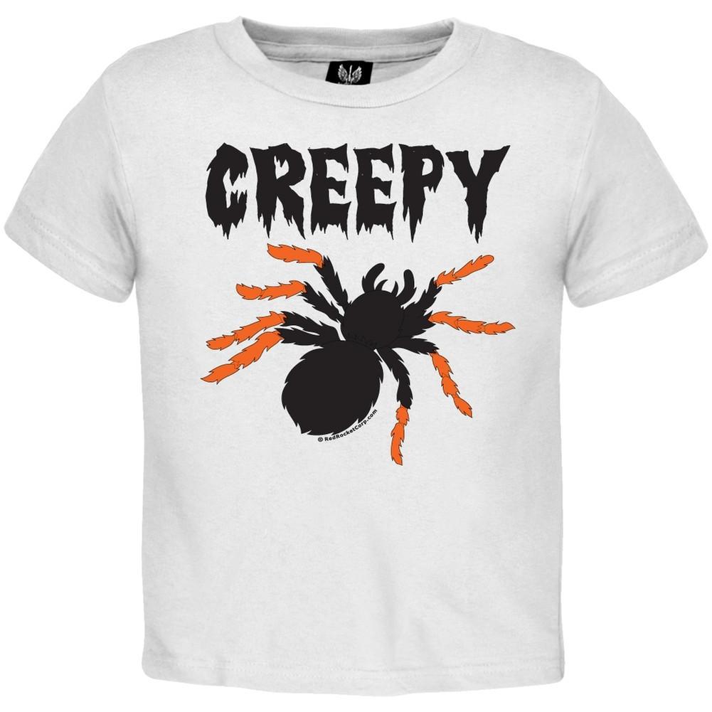 Halloween Creepy Spider Toddler T-Shirt