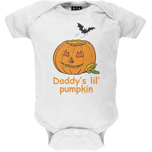 Halloween Daddy's Lil' Pumpkin Baby One Piece