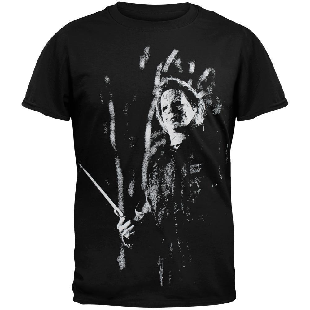 Halloween - Whiteout Black T-Shirt