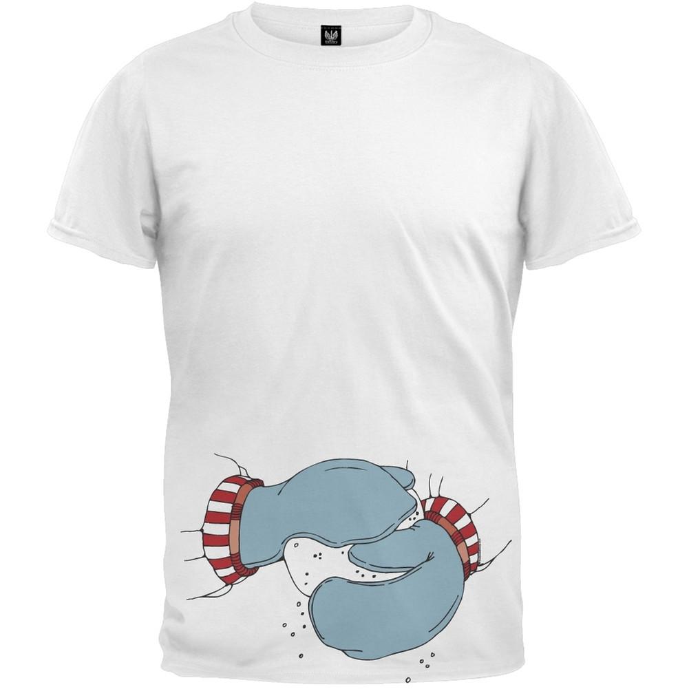 Making A Snowball T-Shirt