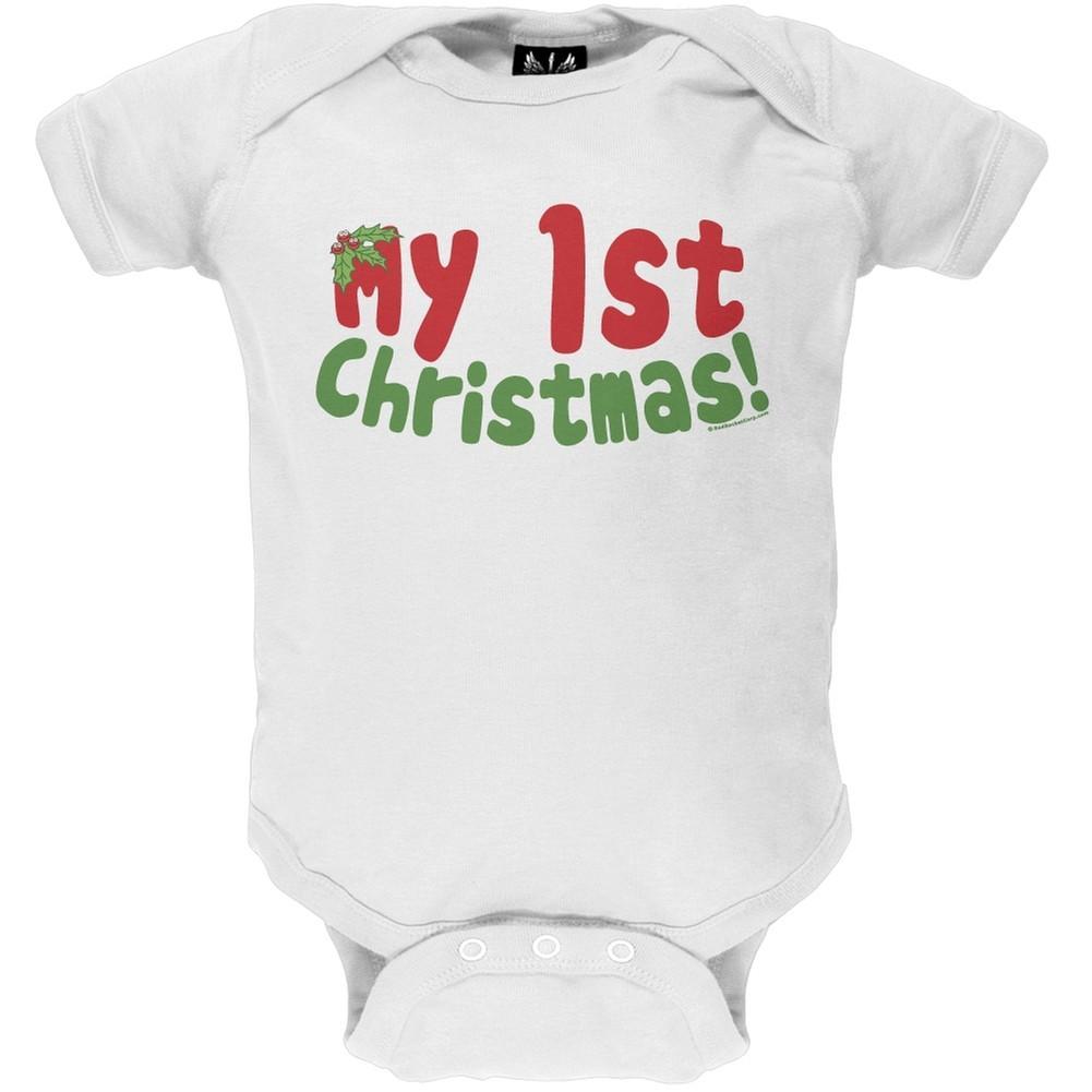 My 1st Christmas Baby One Piece