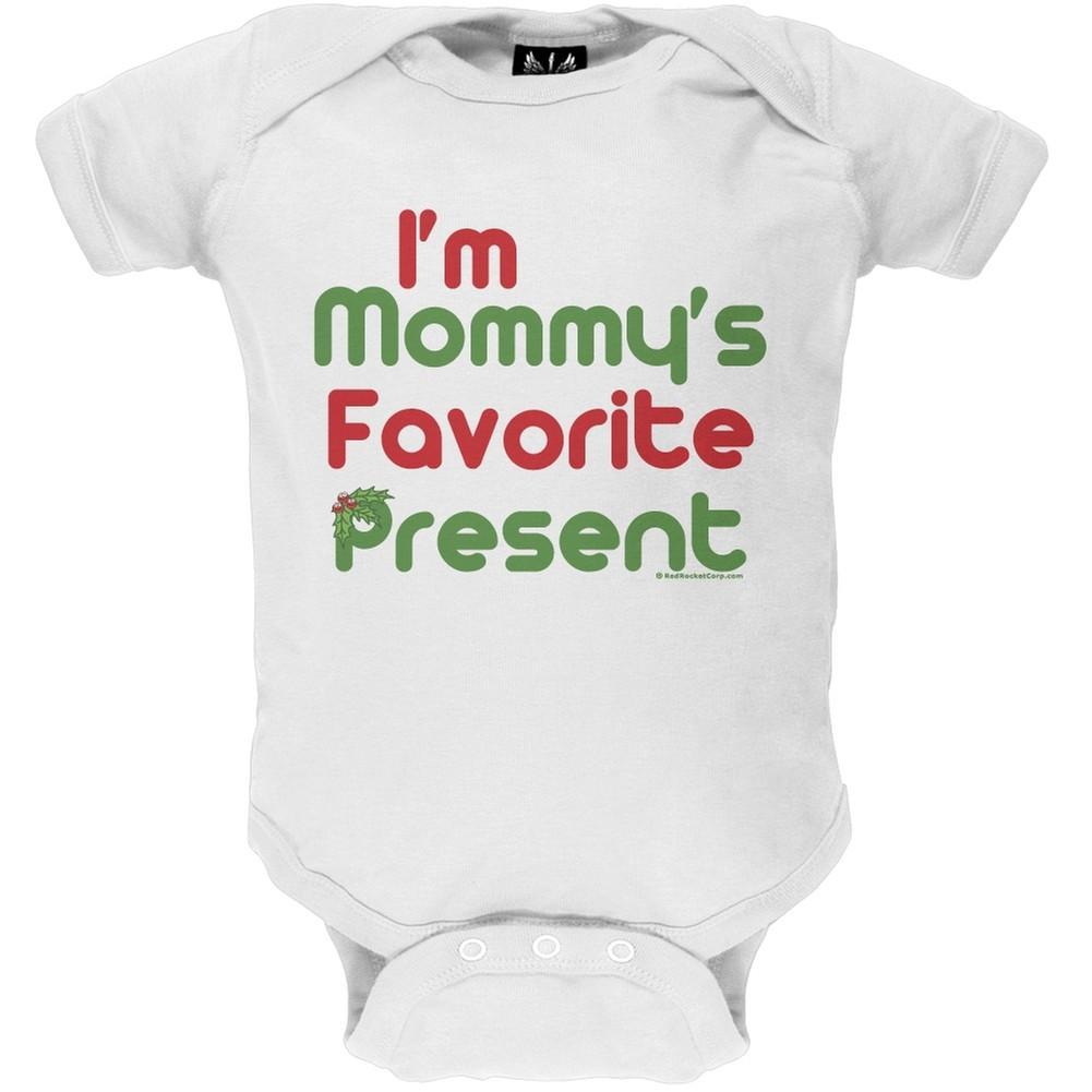 Mommy's Favorite Present - Holiday Baby One Piece