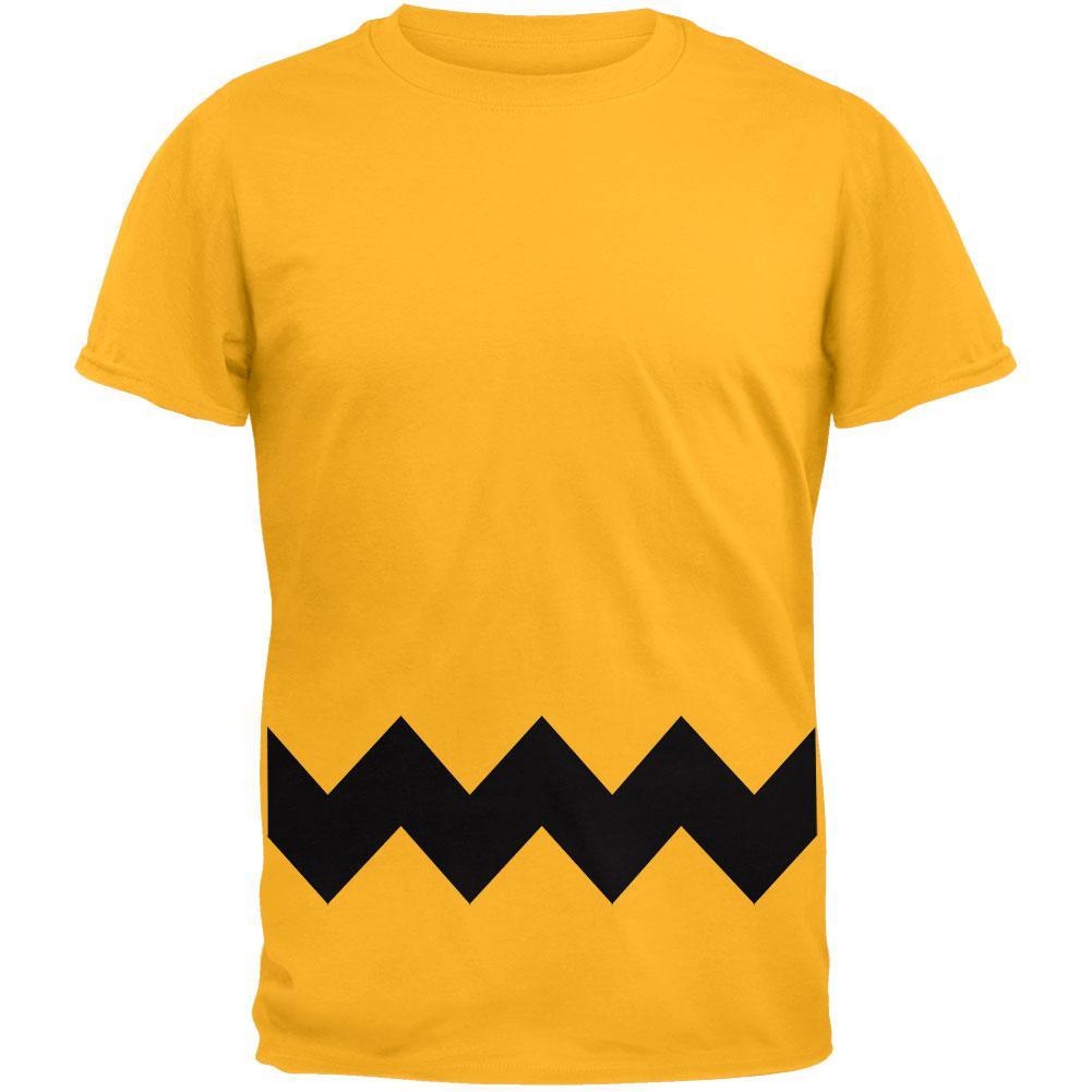 Halloween Yellow Zig-Zag Costume Youth T-Shirt