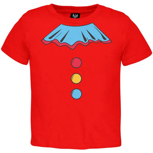 Halloween Clown Costume Toddler T-shirt