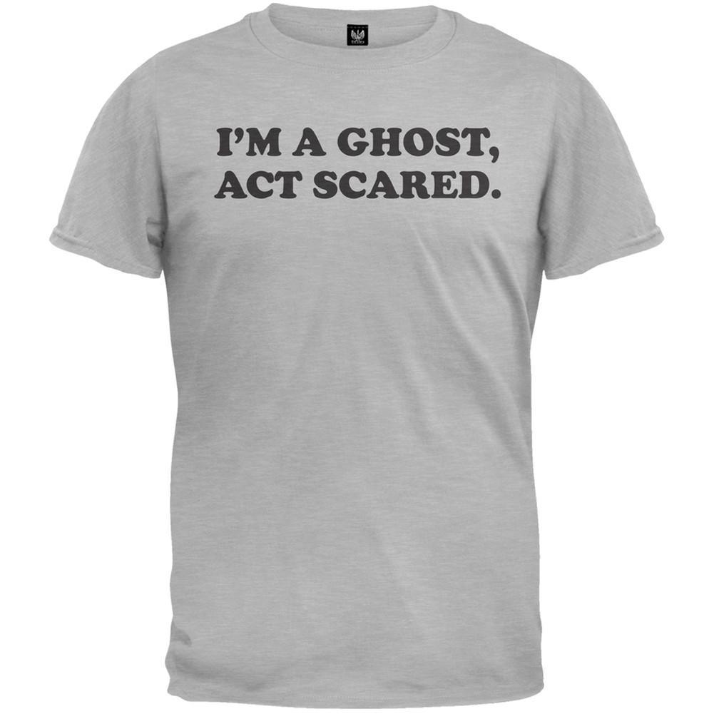 Halloween I'm a Ghost, Act Scared Youth T-Shirt