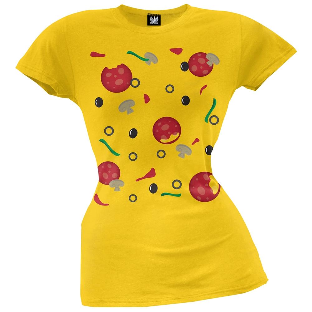 Pizza Costume Juniors T-Shirt