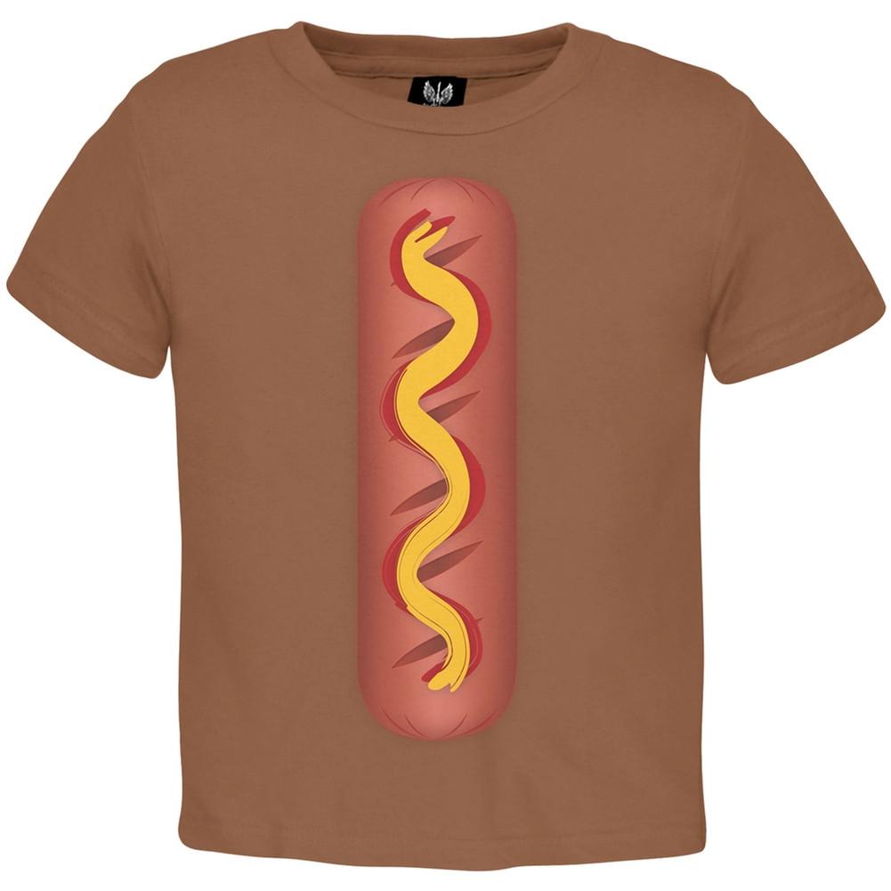 Halloween Hot Dog Costume Toddler T-Shirt