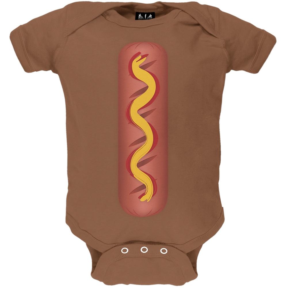 Halloween Hot Dog Costume Baby One Piece