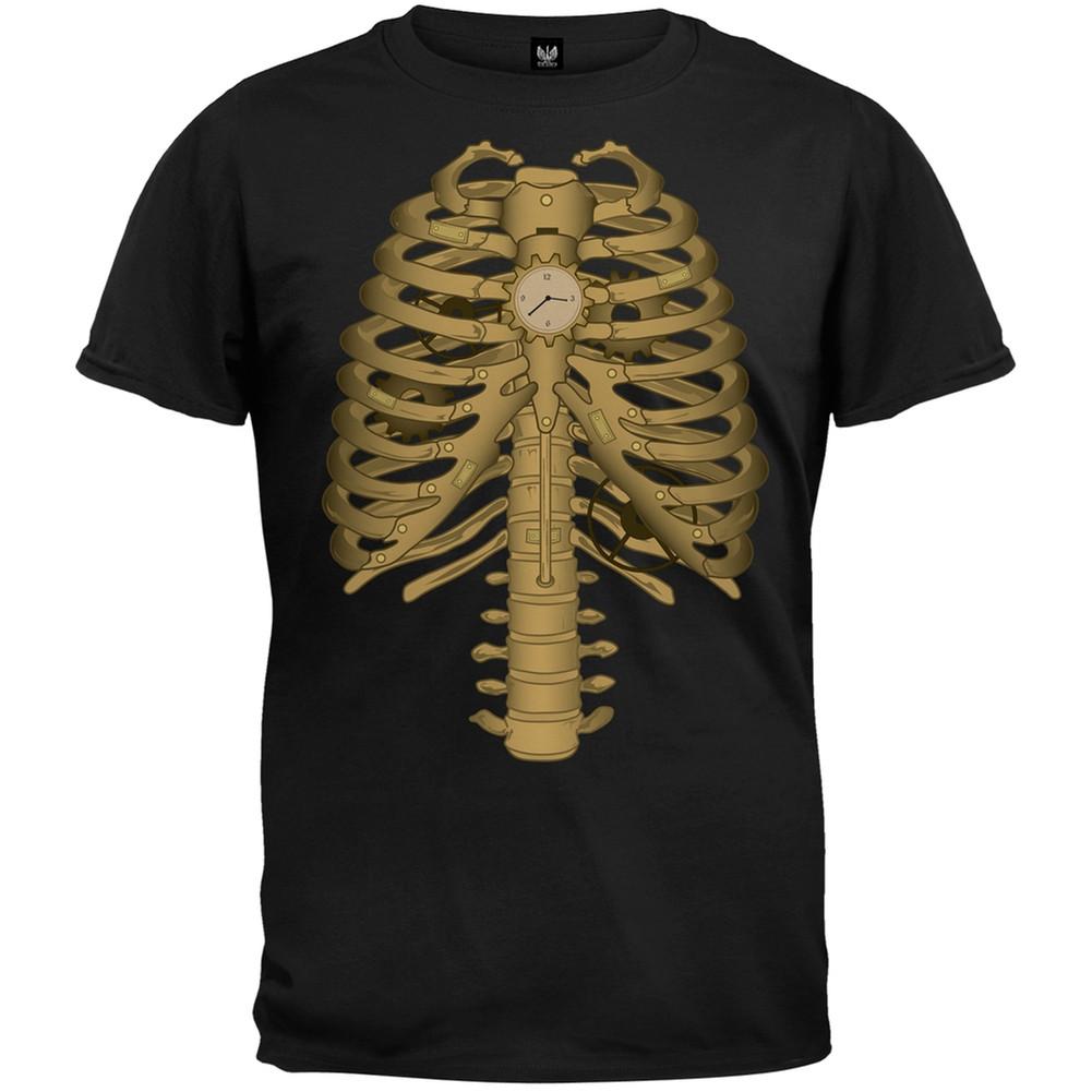 Halloween Steampunk Skeleton Costume T-Shirt