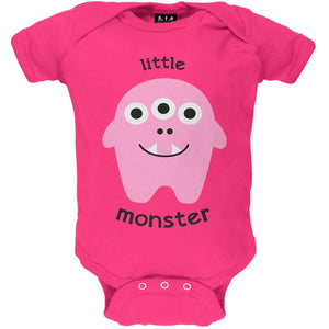 Halloween Little Monster 2 Pink Baby One Piece
