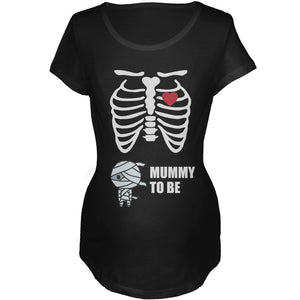 Mummy to Be Skeleton Women's Maternity Costume T-Shirt