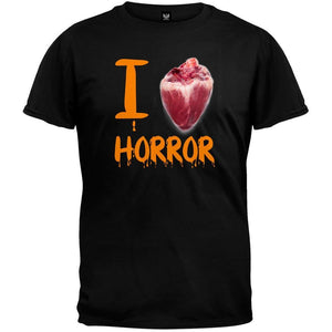 Halloween I Heart Horror T-Shirt