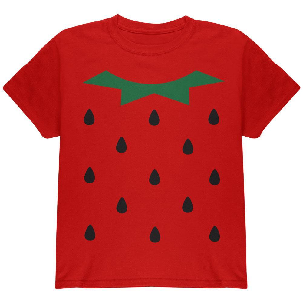 Halloween Strawberry Costume Youth T-Shirt