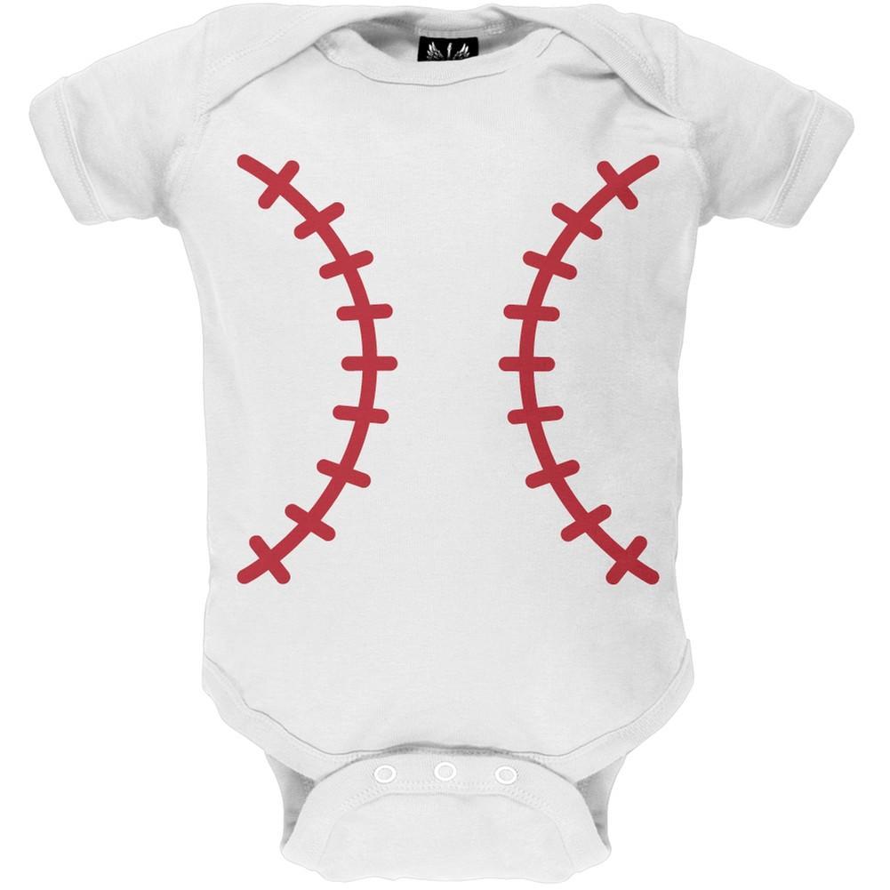 Halloween Baseball Costume Baby One Piece