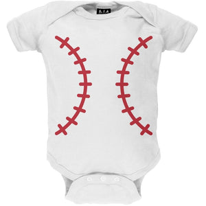 Halloween Baseball Costume Baby One Piece
