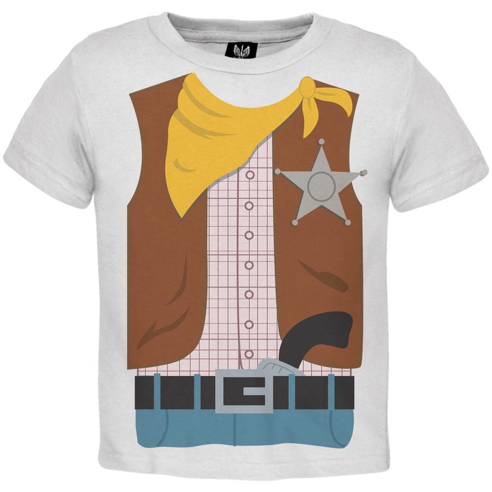 Halloween Cowboy Costume Toddler T-Shirt
