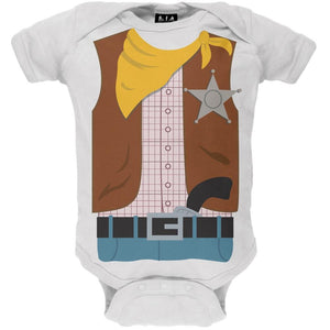 Halloween Cowboy Costume Baby One Piece