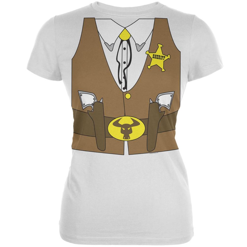 Sheriff Costume Juniors T-Shirt