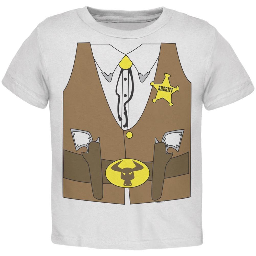 Sheriff Costume Toddler T-Shirt