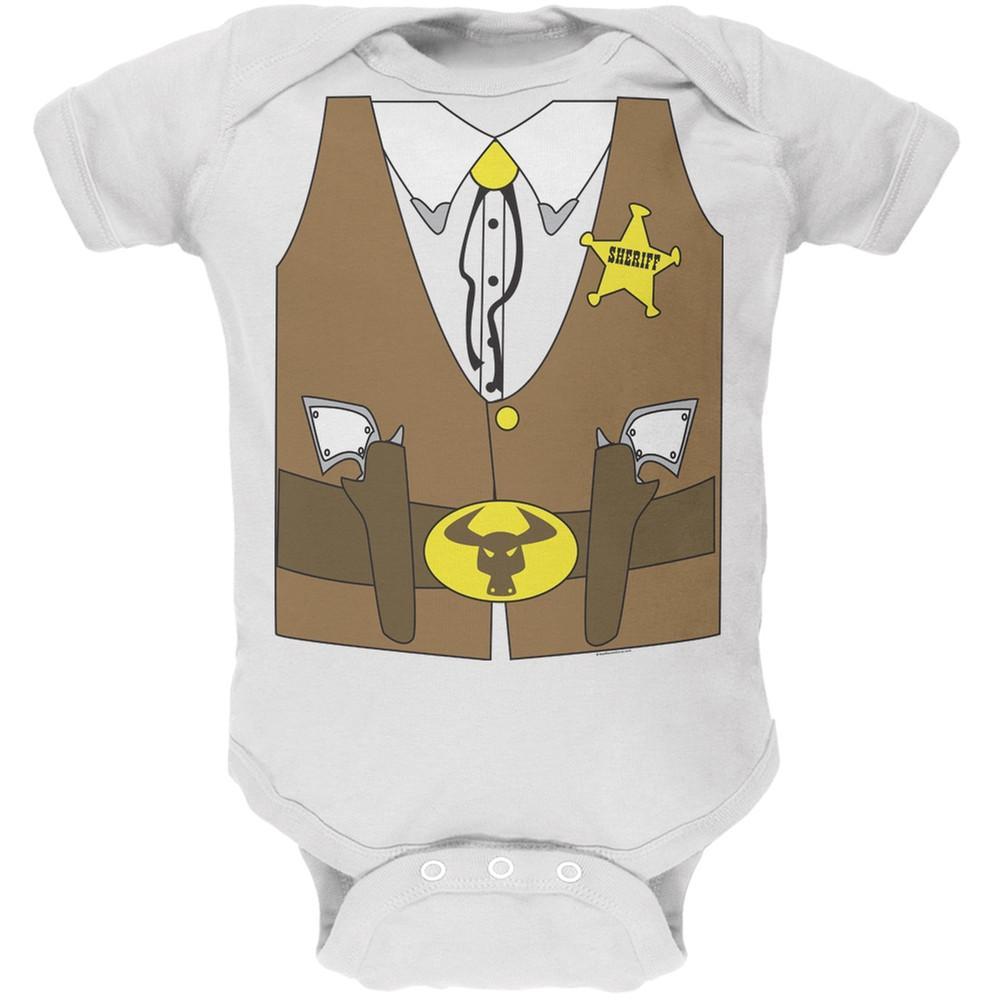 Sheriff Costume Baby One Piece