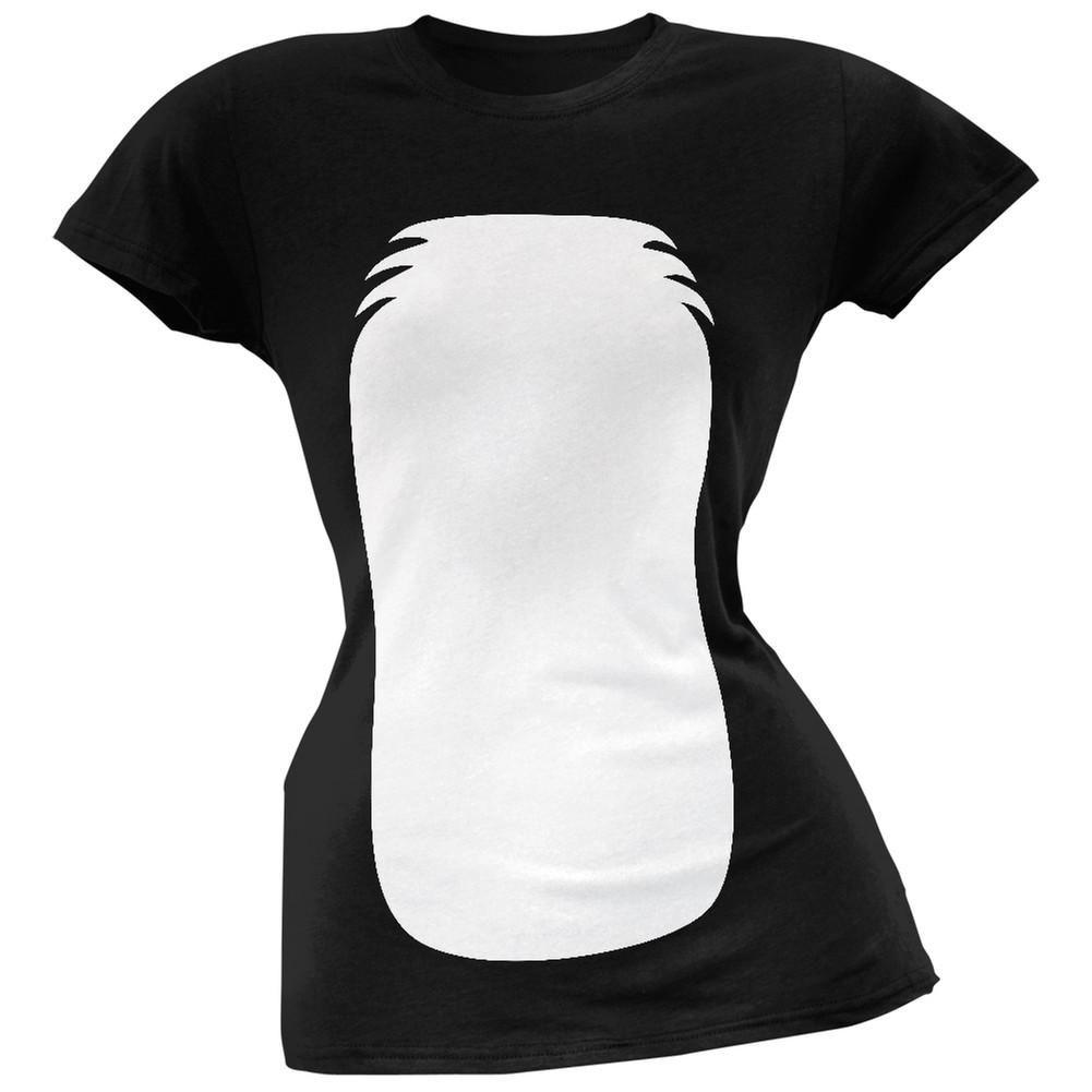 Halloween Black Cat Costume Juniors T-Shirt