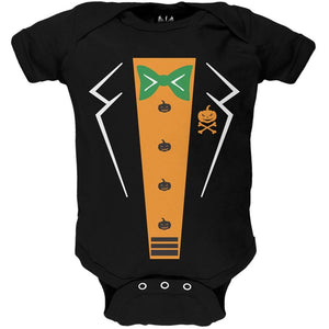 Pumpkin Tuxedo Costume Baby One Piece