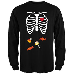 Halloween Candy Baby Skeleton Long Sleeve T-Shirt