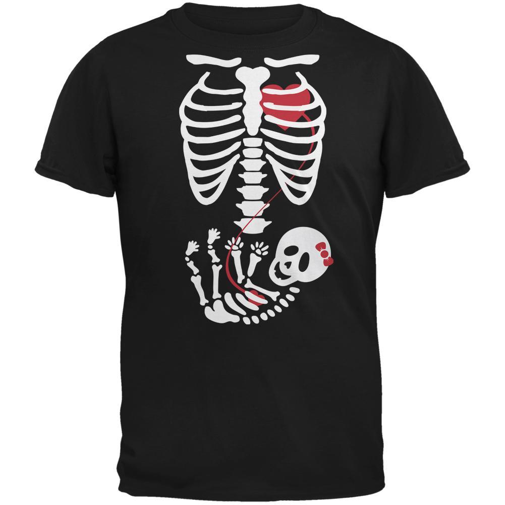 Halloween Baby Girl Skeleton Mens T-Shirt