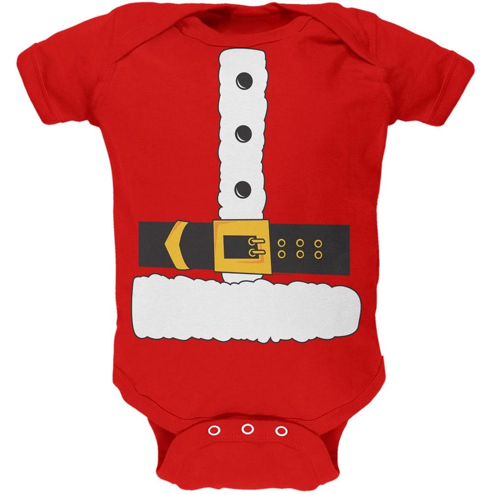 Santa Claus Body Costume Baby One Piece