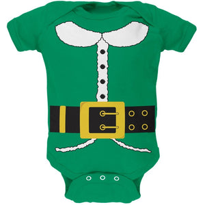 Holiday Elf Costume Baby One Piece