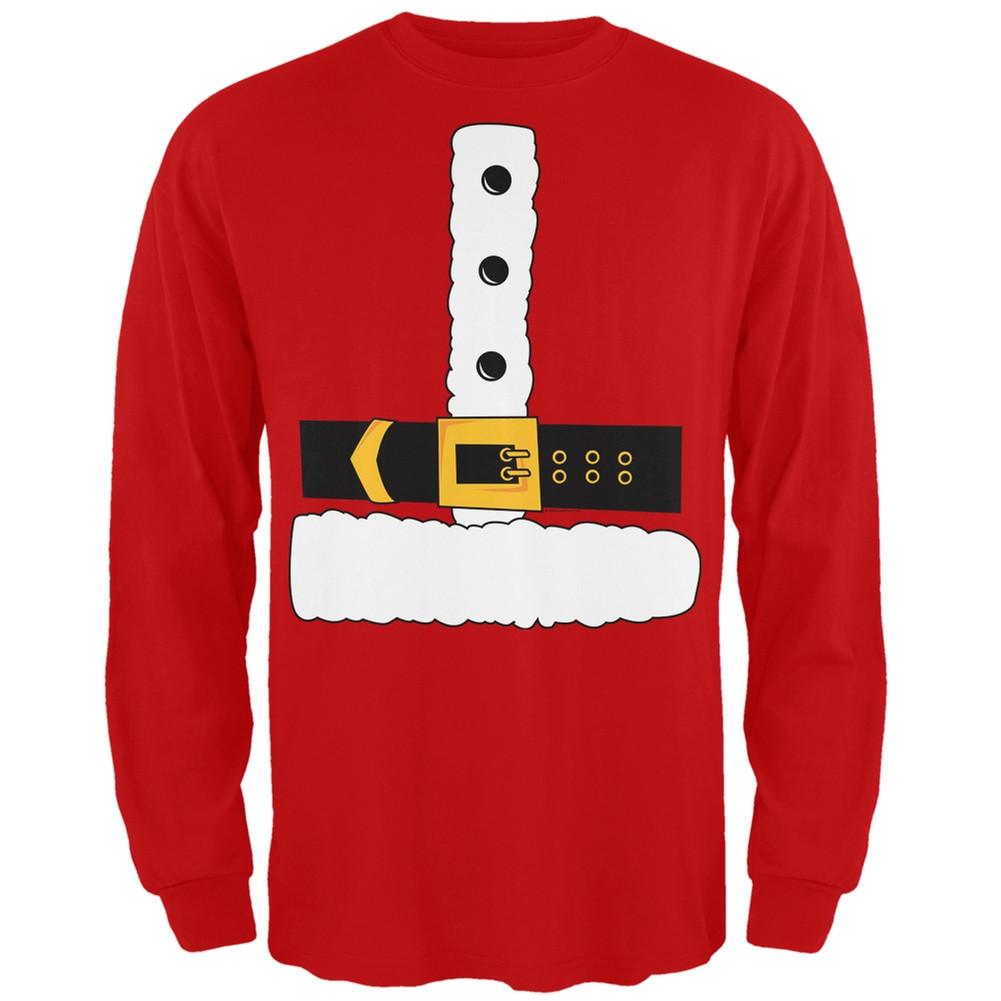 Santa Claus Costume Long Sleeve T-Shirt