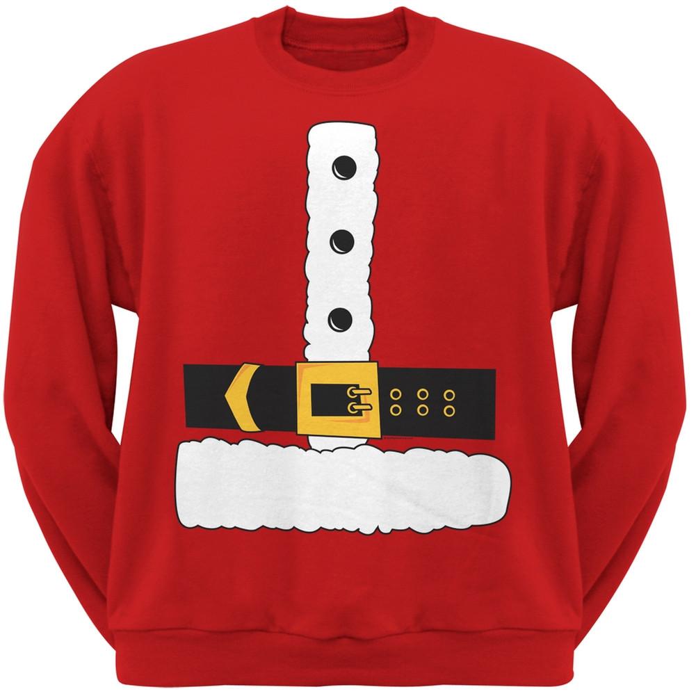 Santa Claus Costume Crew Neck Sweatshirt