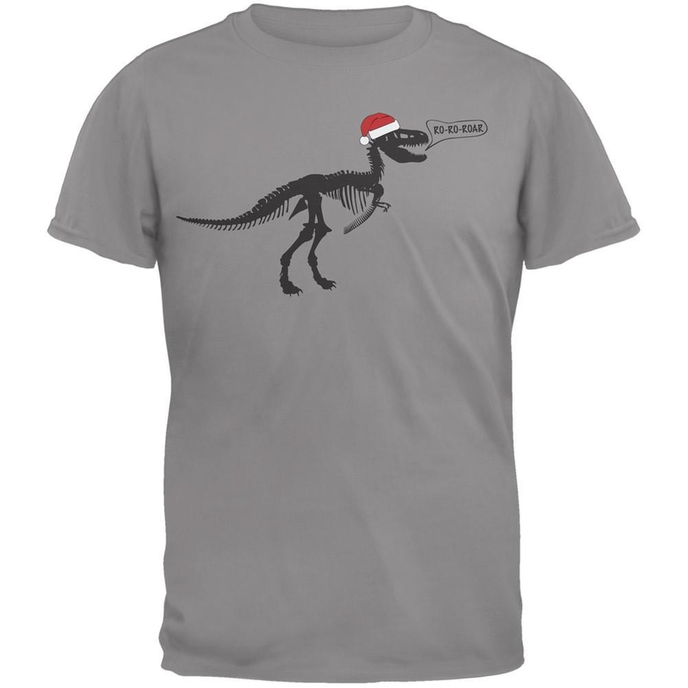 T-Rex Santa Green Youth T-Shirt