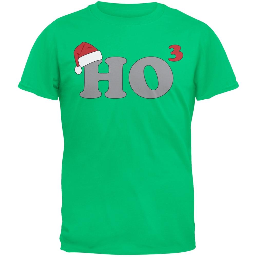 Ho to the 3 Adult Black T-Shirt