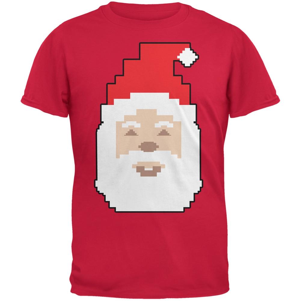 8 Bit Santa Red Youth T-Shirt