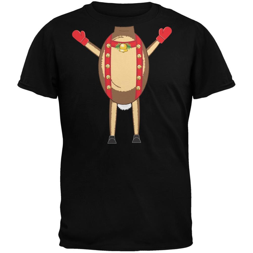 Reindeer Body Costume Black Youth T-Shirt