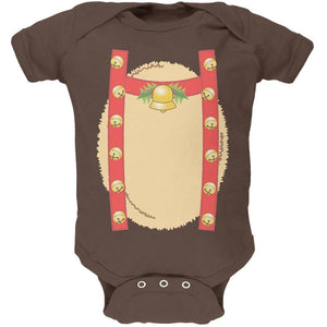 Reindeer With Bells Costume Infant Bodysuit