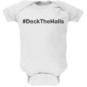 #Deck The Halls Green Infant Bodysuit