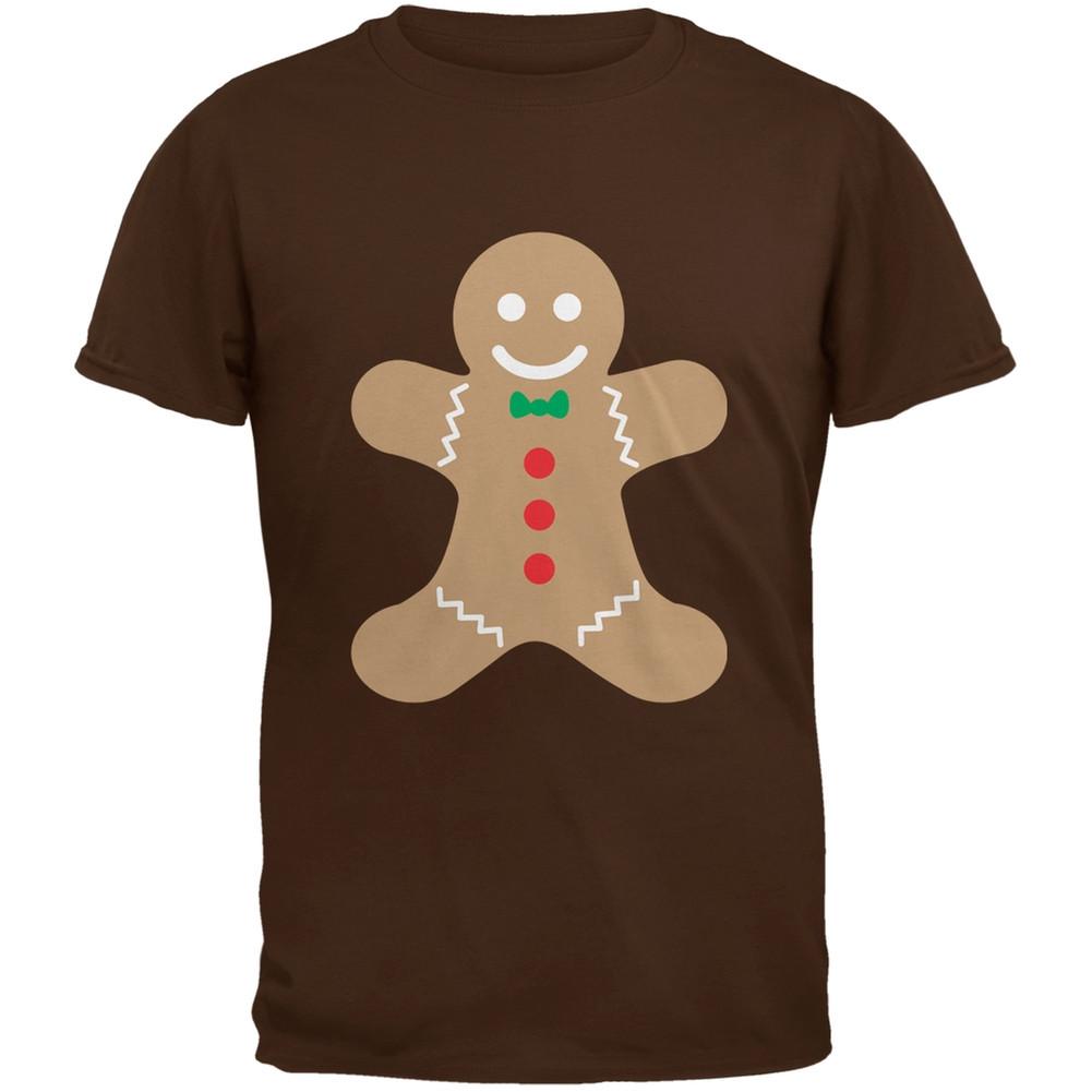 Gingerbread Man Brown Youth T-Shirt