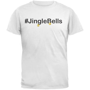 #Jinglebells Christmas Hashtag Green Youth T-Shirt