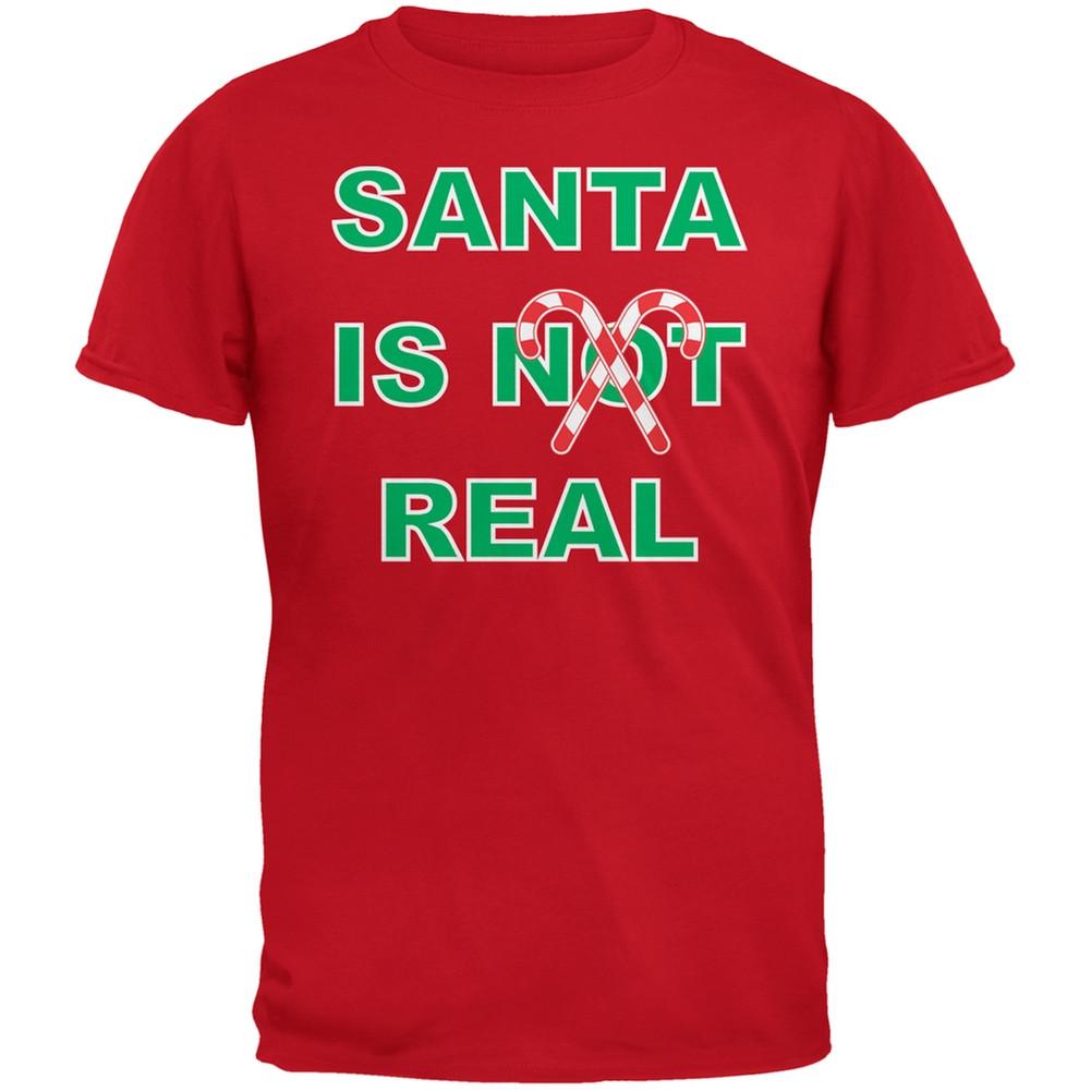 Santa Is Real Green Youth T-Shirt