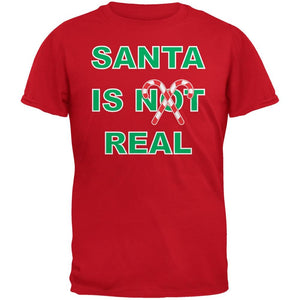 Santa Is Real Green Youth T-Shirt