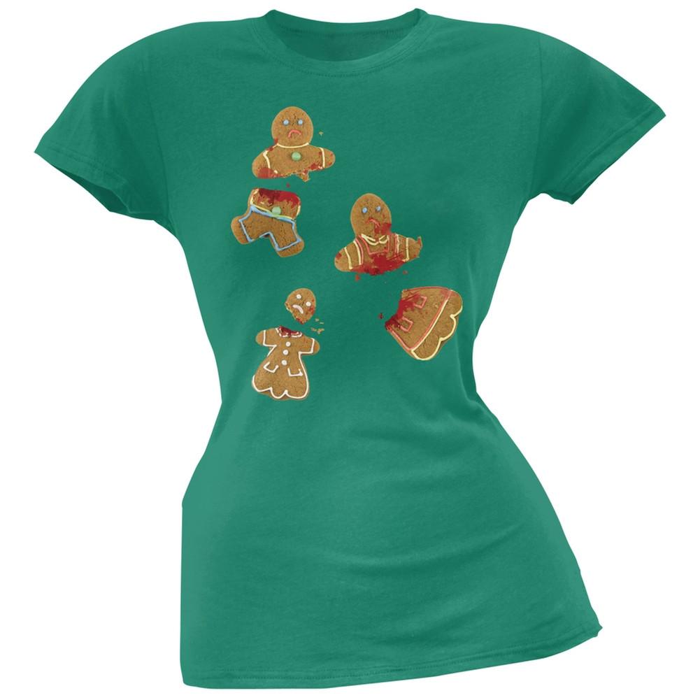 Ginger Bread Massacre Black Juniors T-Shirt