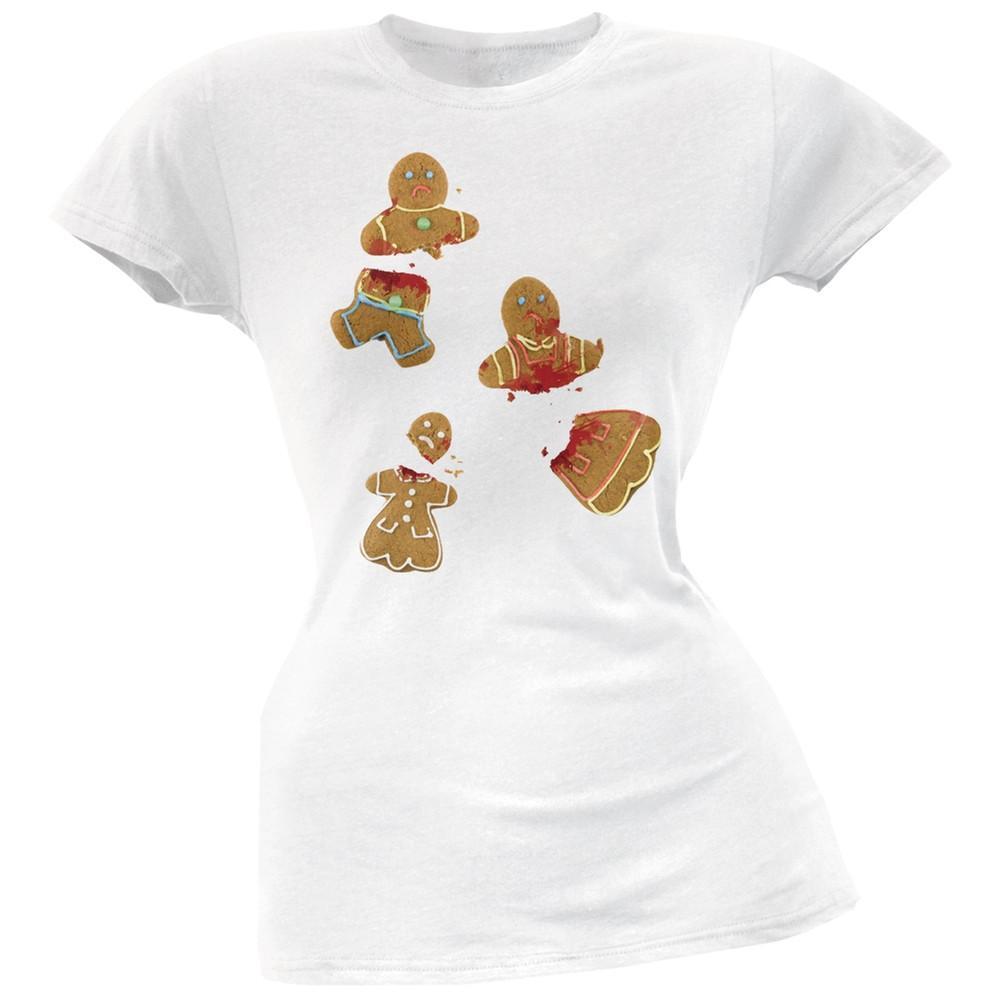 Ginger Bread Massacre Black Juniors T-Shirt
