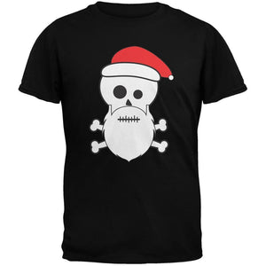 Skull and Crossbones Santa Sports Grey Youth T-Shirt